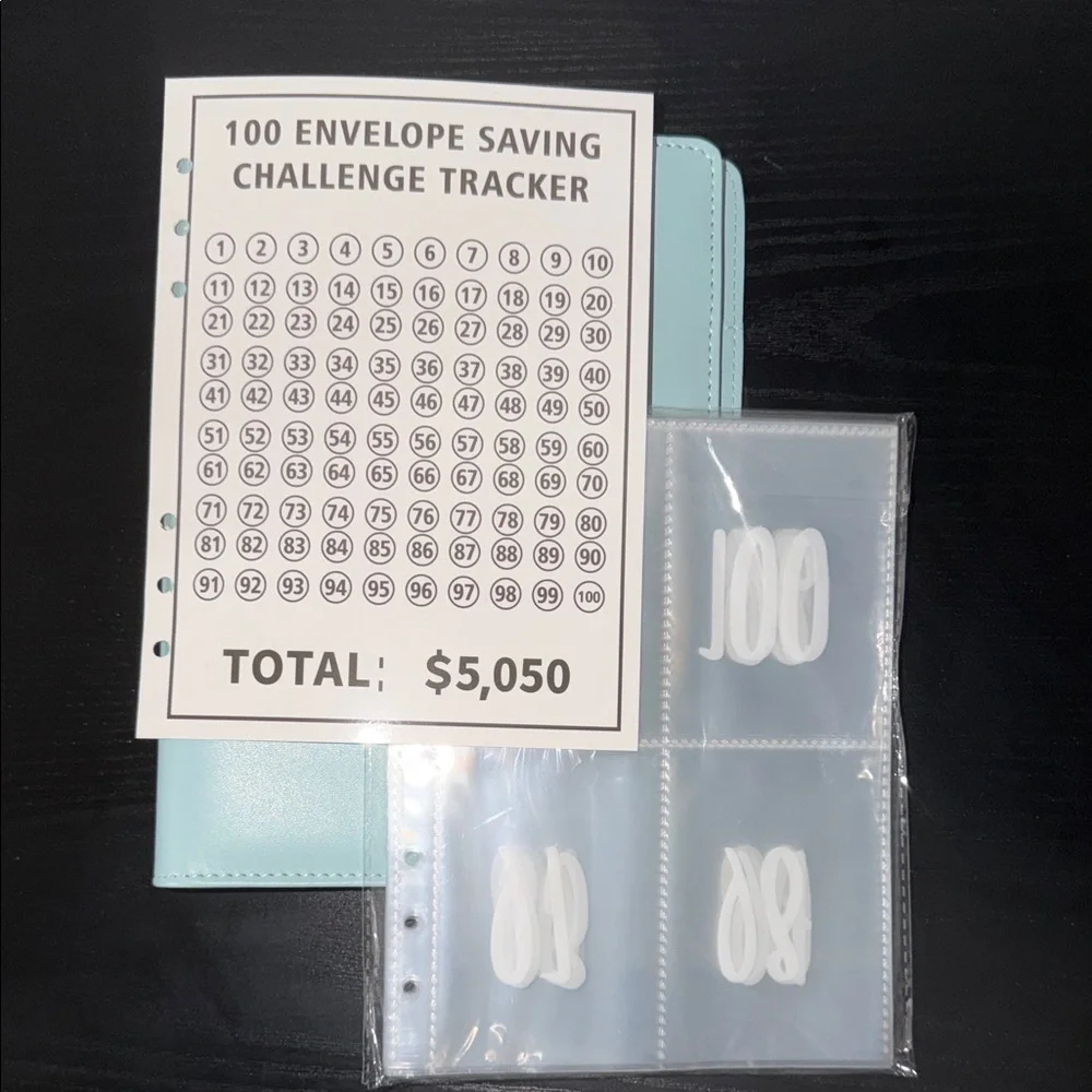Savings Challenge Binder